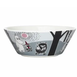 Moomin Bowls^Moomin Arabia Moomin Adventure The Move bowl, grey GreyBlack
