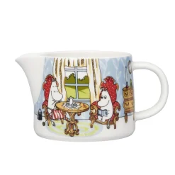 Milk Jugs^Moomin Arabia Moomin afternoon in the lounge jug, 0,35 l MultiWhite
