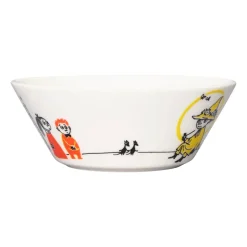 Moomin Bowls|Breakfast Bowls^Moomin Arabia x Red Cross Moomin bowl ABC Snufkin, Ø15 cm Multi