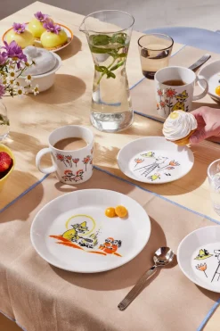 New Moomin Arabia x Red Cross Moomin mug ABC Mix 2-pack, 30 cl Multi