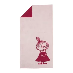 Bath Sheets^Moomin Arabia Moomin bath towel 70x140 cm, Little My Pink