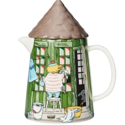 Water Jugs And Carafes^Moomin Arabia Moomin bathhouse teapot, 1 l Green