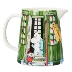 Water Jugs And Carafes^Moomin Arabia Moomin bathhouse teapot, 1 l Green