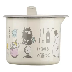 Best Muurla Moomin Bon Appétit saucepan 1.3 liter, Beige BeigeMulti
