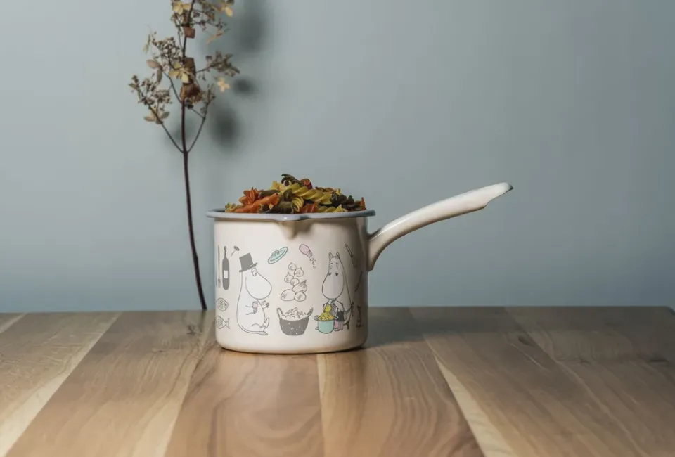 Best Muurla Moomin Bon Appétit saucepan 1.3 liter, Beige BeigeMulti