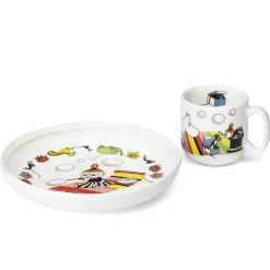 Table Settings & Starter Sets|Children's Tableware^Moomin Arabia Moomin children's dinnerware, Little My White