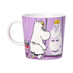 Outlet Moomin Arabia Moomin children's dinnerware, Snorkmaiden Purple