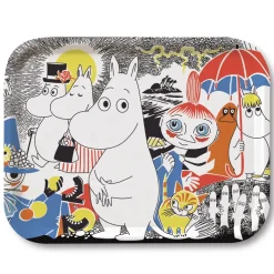 Decorative Accessories|Decorative Trays^Opto Design Moomin Comic Cover No. 1 tray, 27x20 cm Multi