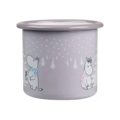Moomin Mugs^Muurla Moomin enamel mug 25 cl, Snowfall Purple