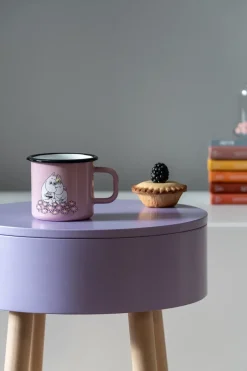 Outlet Muurla Moomin enamel mug 37 cl, Together Pink