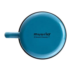 Online Muurla Moomin enamel mug 550 ml, The Groke Blue
