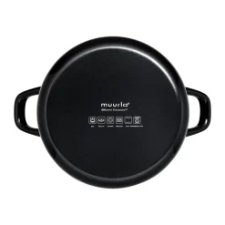 Online Muurla Moomin enamel pot high lid 3.5 L, The Kitchen Black