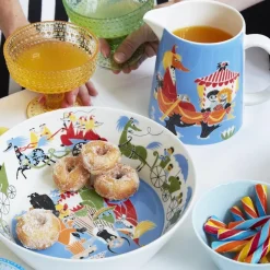 Discount Moomin Arabia Moomin Friendship serving bowl, 23 cm BlueBlack