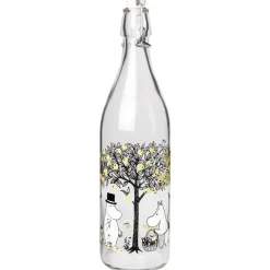 Water Bottles^Muurla Moomin glass bottle 1 L, Apples Multi