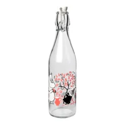 Discount Muurla Moomin glass bottle 0.5 l, Berries Multi