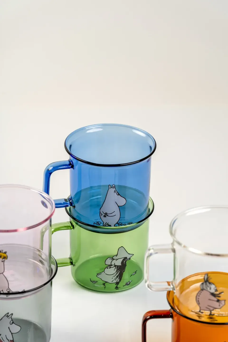 Discount Muurla Moomin glass mug 35 cl, Blue