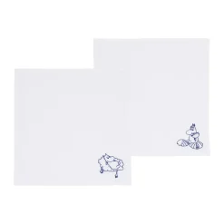 Linen & Cotton Napkins^Moomin Arabia Moomin Haru cotton napkin, 45x45 cm Multi