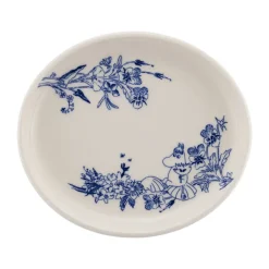 Best Moomin Arabia Moomin Haru oval plate 16 cm, Blue-white BlueWhite