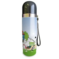 Discount Opto Design Moomin Holiday-Summer thermal flask 0.5 l, Green Multi