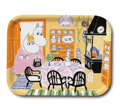 New Opto Design Moomin Kitchen tray, Yellow Blue
