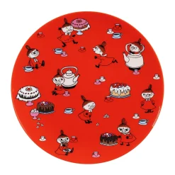 Sale Rätt Start Moomin Little My flat plate Ø19.8 cm, Red