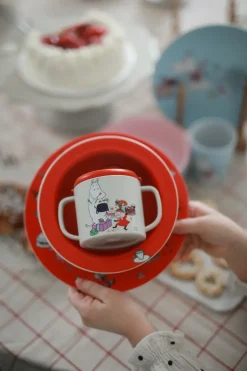 Children's Mugs|Plastic Cups^Rätt Start Moomin Little My spout cup 20 cl, Red