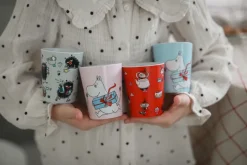 Clearance Rätt Start Moomin Little My tumbler mugs 20 cl 2-pack, Red-pink RedPink