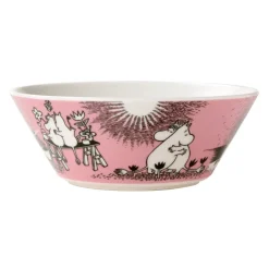 Breakfast Bowls|Moomin Bowls^Moomin Arabia Moomin Love bowl, Pink
