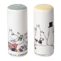 Salt & Pepper Shakers^Pluto Design Moomin love salt & pepper shaker, White- Multi