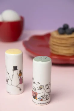 Salt & Pepper Shakers^Pluto Design Moomin love salt & pepper shaker, White- Multi