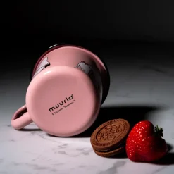 Outlet Muurla Moomin mamma enamel mug 37 cl, Pink
