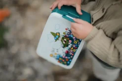 Discount Rätt Start Moomin Meadow lunch box 12x18.5 cm, Green