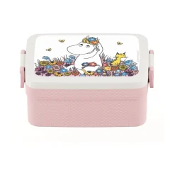 Lunch Boxes & Food Containers^Rätt Start Moomin Meadow lunch box 12x18.5 cm, Purple- Pink