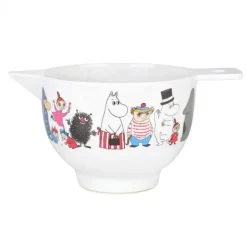 New Martinex MOOMIN mixing bowl M 1.5 l, White Multi