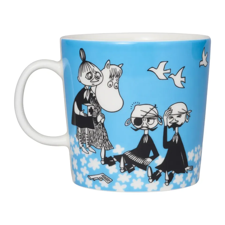 Discount Moomin Arabia Moomin Peace mug 40 cl, Blue