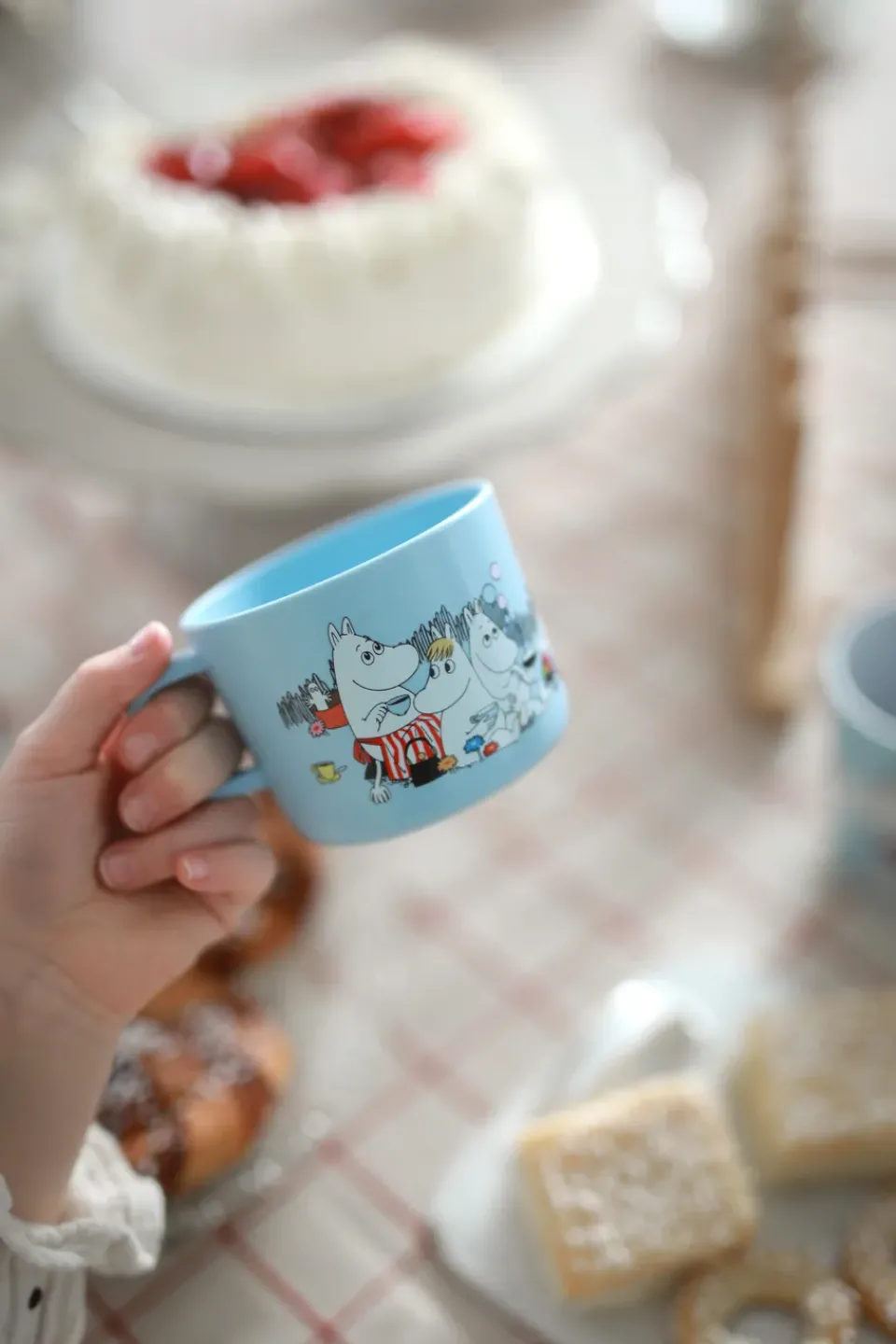 Discount Rätt Start Moomin Picnic mug 25 cl, Light Blue