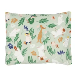 New Moomin Arabia Moomin pillowcase 50x60 cm, Flower Garden Multi