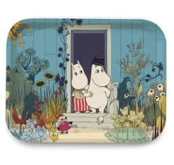 New Opto Design Moomin Riviera Doorstep tray, -multi Blue