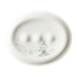 Moomin Mugs^Moomin Arabia Moomin soap dish, Bath time green-white GreenWhite