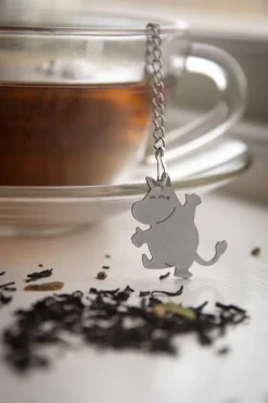 Clearance Pluto Design Moomin tea strainer, Silver Silver-coloured