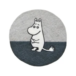 Clearance Klippan Yllefabrik Moomin trivet Ø21 cm, Grey