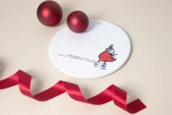 Trivets^Pluto Design Moomin troll trivet Ø17 cm, Little My White