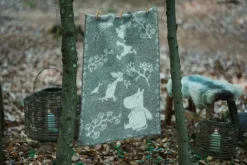 Baby Blankets^Klippan Yllefabrik Moomin Winterland baby blanket 65x90 cm, Grey
