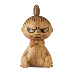 Wooden Figures^Dsignhouse x Moomin Moomin wooden decoration Little My 8 cm, OAK (FSC) Beige