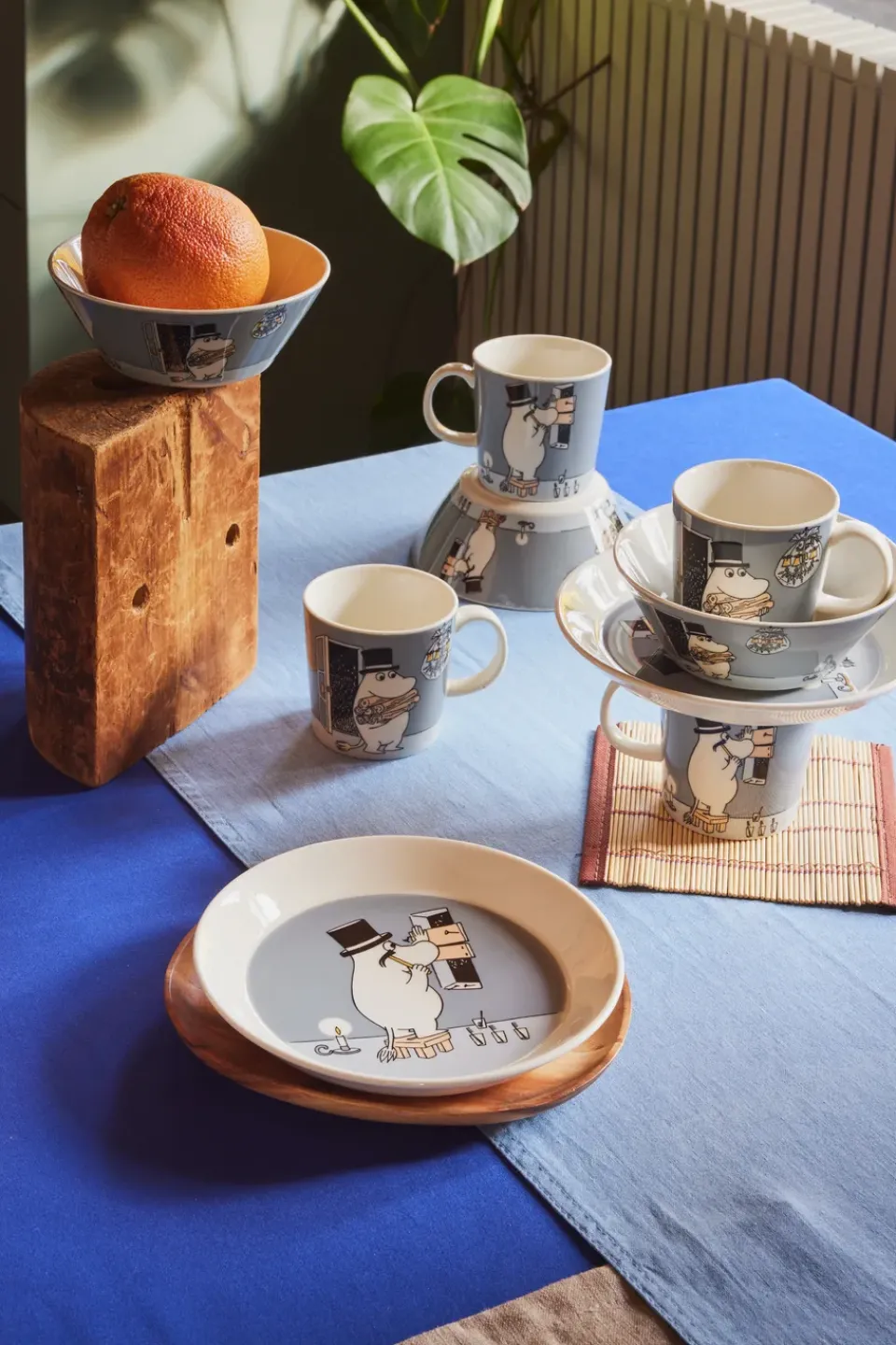 Moomin Bowls^Moomin Arabia Moominpappa bowl Ø15 cm, Grey