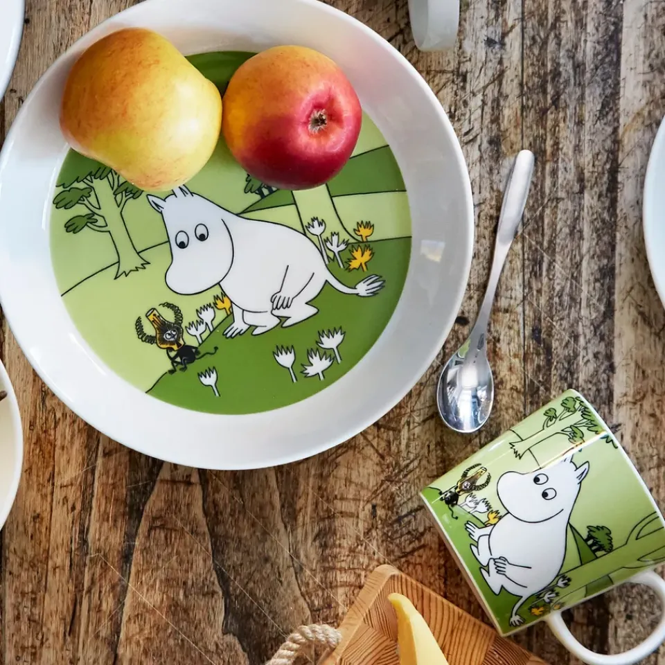 Online Moomin Arabia Moomintroll Moomin mug, Grass Green
