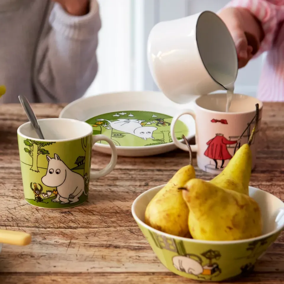 Online Moomin Arabia Moomintroll Moomin mug, Grass Green