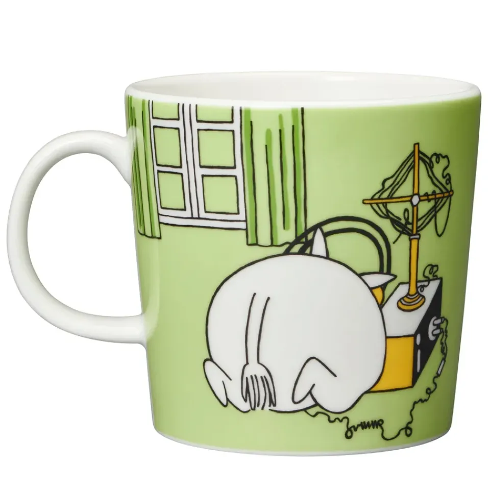Online Moomin Arabia Moomintroll Moomin mug, Grass Green