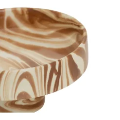 Hot URBAN NATURE CULTURE Moon decorative bowl Ø26 cm, Brown- White