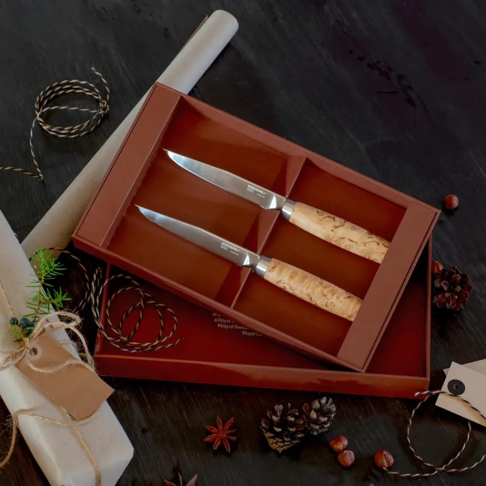 Clearance Morakniv Masur Steak Knife 2-pack, nature Beige